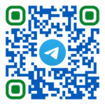 Qr code Telegram A4